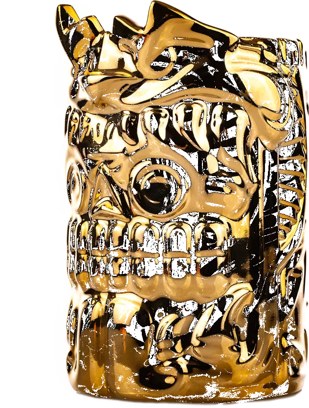 Urban Aztec Tikis Mouth Of The Serpent Designer Series Tiki Mug (Aztec Gold) 2 Urban Aztec Tikis Mouth Of The Serpent Designer Series Tiki Mug (Aztec Gold)