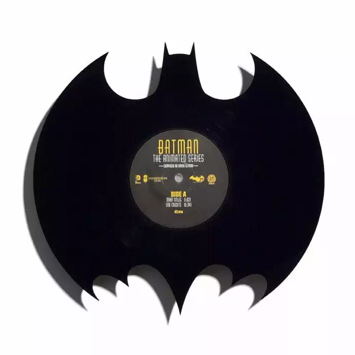 Danny Elfman Batman: The Animated Series Die-Cut 12" Single Music 3 Danny Elfman Batman: The Animated Series Die-Cut 12" Single Music