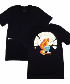 La Boca Back To The Future Clock Warp T-Shirt