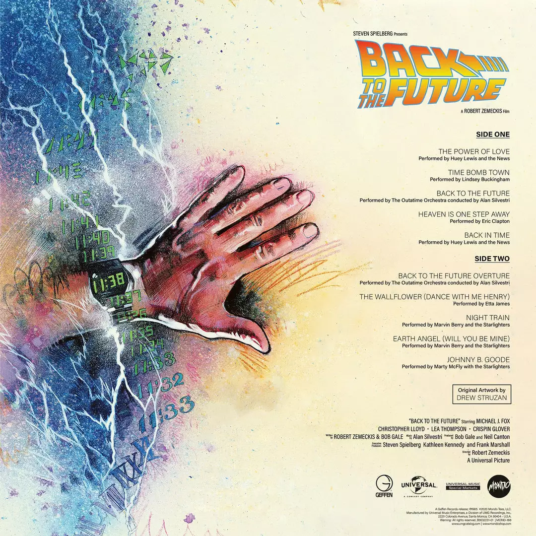 Various Artists Back To The Future - Music From The Motion Picture LP 4 Various Artists Back To The Future - Music From The Motion Picture LP