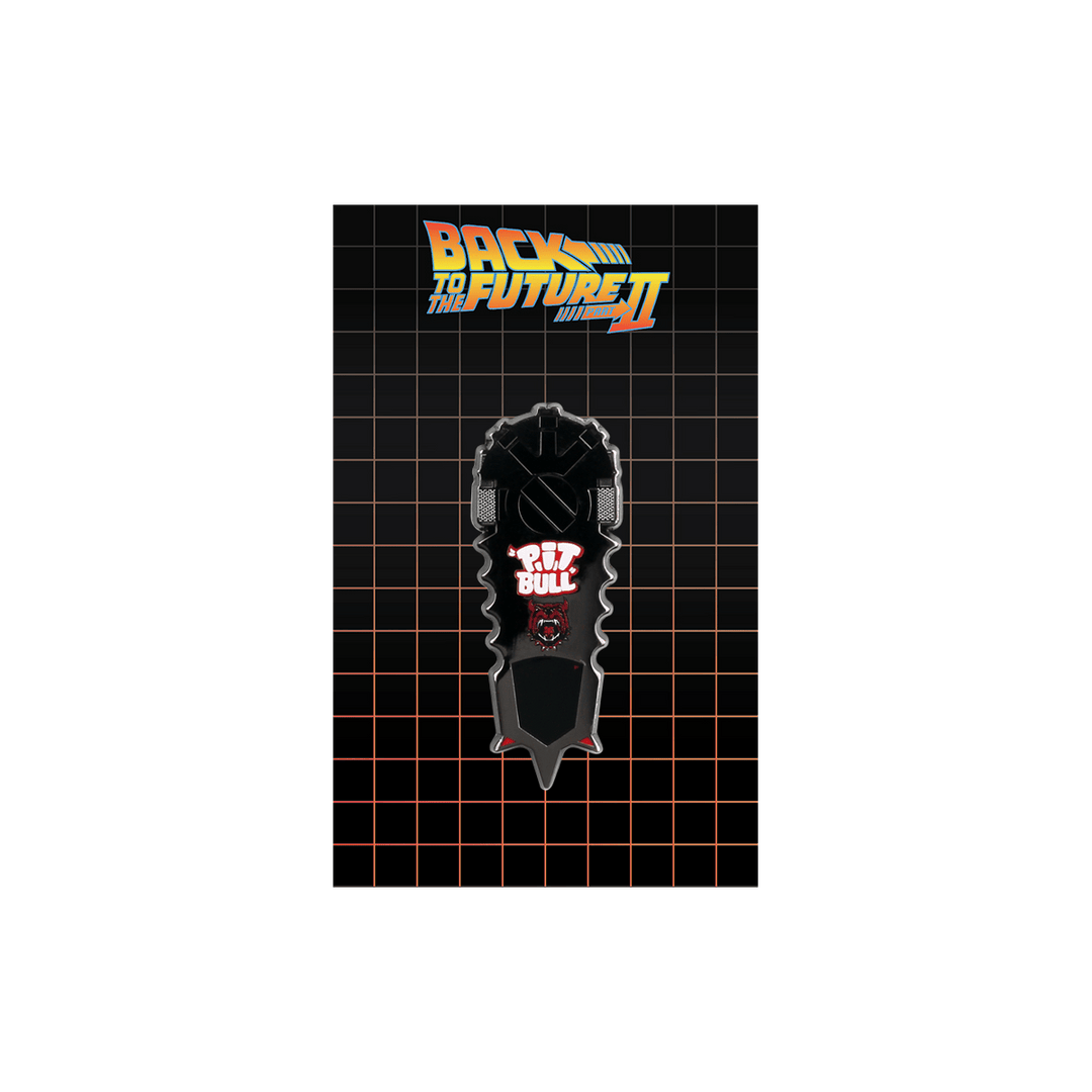 Bruce Yan Back To The Future — Pit Bull Hoverboard Enamel Pin 1 Bruce Yan Back To The Future — Pit Bull Hoverboard Enamel Pin