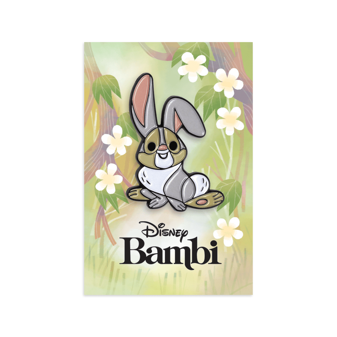 Joey Chou Bambi – Thumper Enamel Pin 1 Joey Chou Bambi – Thumper Enamel Pin