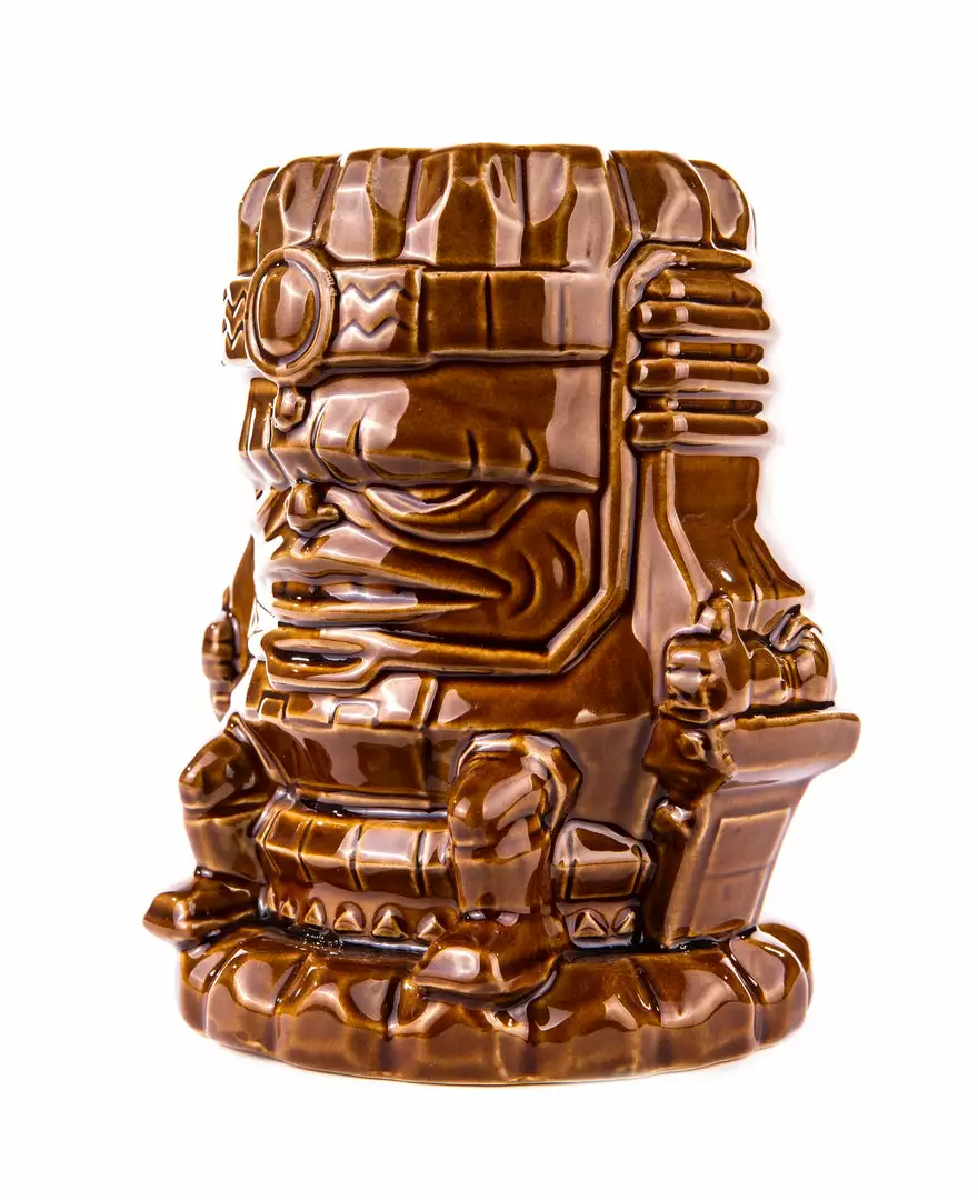 Mondo Tikis MODOK Tiki Mug - Alamo Brown Variant 2 Mondo Tikis MODOK Tiki Mug - Alamo Brown Variant
