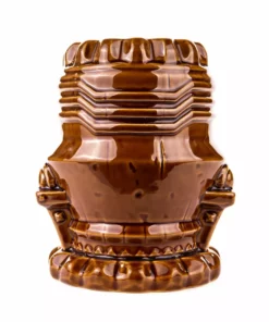 Mondo Tikis MODOK Tiki Mug - Alamo Brown Variant 28 Mondo Tikis MODOK Tiki Mug - Alamo Brown Variant