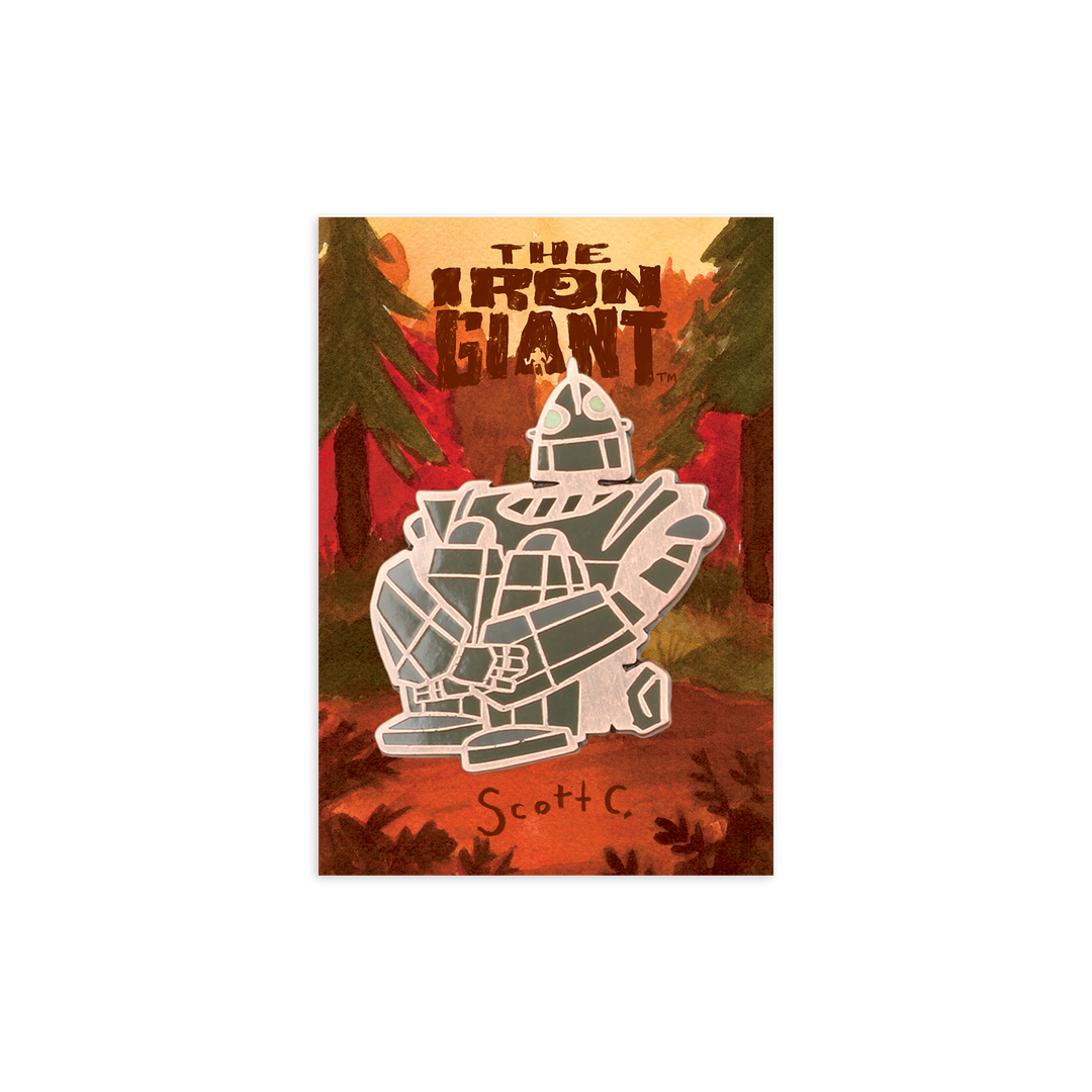 Scott C. The Iron Giant Enamel Pin Enamel Pins 1 Scott C. The Iron Giant Enamel Pin Enamel Pins