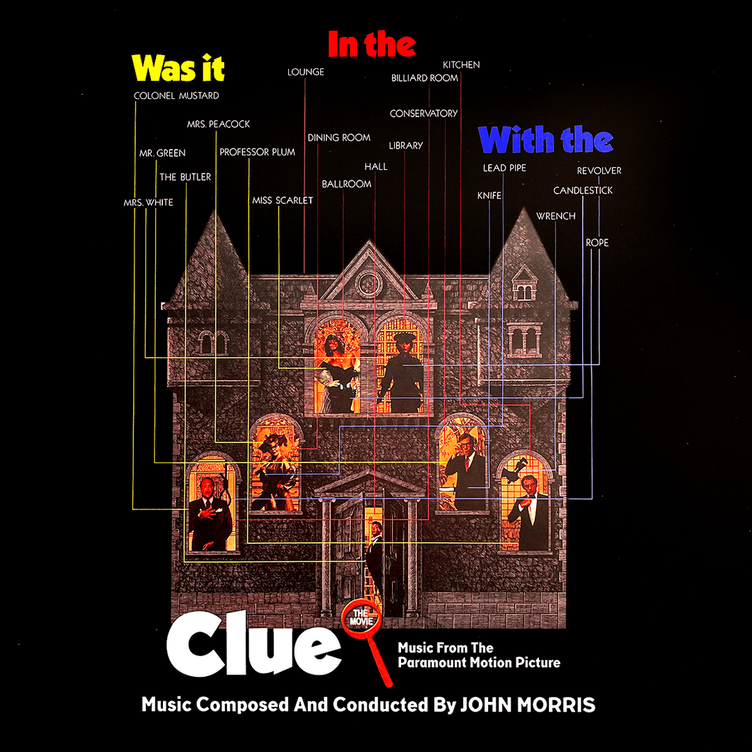 John Morris Clue: The Movie - Music From The Paramount Motion Picture LP 1 John Morris Clue: The Movie - Music From The Paramount Motion Picture LP