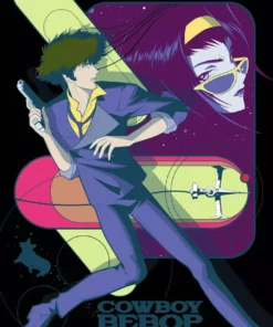 Craig Drake Cowboy Bebop Variant Poster