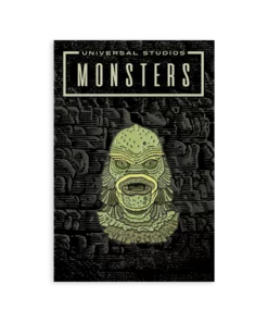 Florian Bertmer Creature From The Black Lagoon Enamel Pin