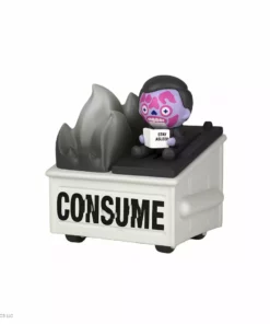 100% Soft X Mondo - THEY LIVE Dumpster Fire Vinyl Figure