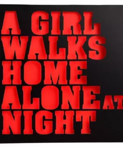 Various Artists A Girl Walks Home Alone At Night 2XLP