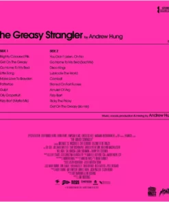 Andrew Hung The Greasy Strangler – Original Motion Picture Soundtrack LP 5 Andrew Hung The Greasy Strangler – Original Motion Picture Soundtrack LP