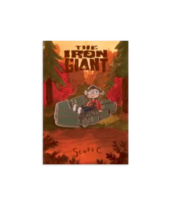 Scott C. The Iron Giant: Hogarth Enamel Pin