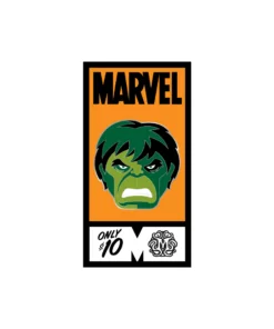 Tom Whalen Enamel Pins Incredible Hulk Enamel Pin