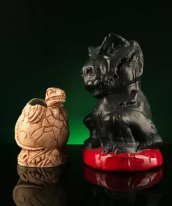Mondo Tikis Jurassic Park – T-Rex Tiki Mug (Logo Variant)