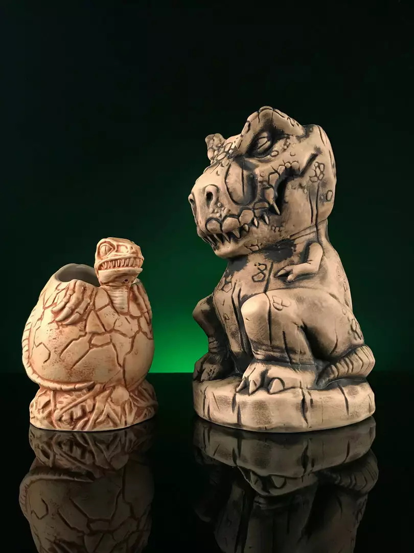 Mondo Jurassic Park – T-Rex Tiki Mug (Bone Variant) 8 Mondo Jurassic Park – T-Rex Tiki Mug (Bone Variant)