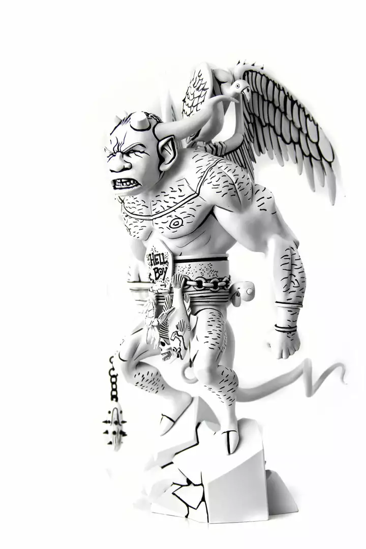 Mondo Toys The First Hellboy Statue Exclusive 8 Mondo Toys The First Hellboy Statue Exclusive