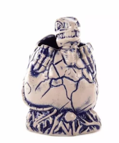 Mondo Jurassic Park – Baby Raptor Tiki Mug (Blue Variant) Tikis