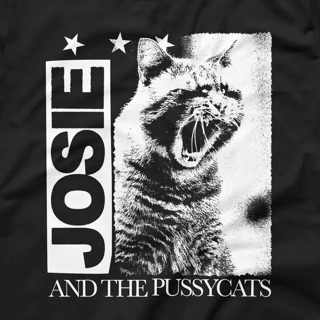 MegaRecords Josie And The Pussycats Roar T-Shirt 2 MegaRecords Josie And The Pussycats Roar T-Shirt