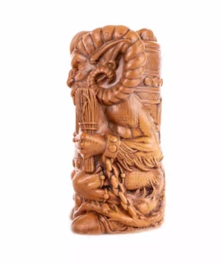 Florian Bertmer Krampus Designer Series Tiki Mug (Nutmeg Variant)