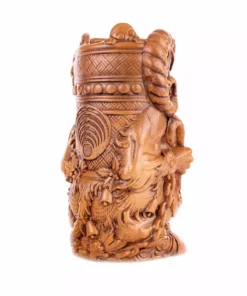 Florian Bertmer Krampus Designer Series Tiki Mug (Nutmeg Variant)