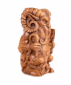 Florian Bertmer Krampus Designer Series Tiki Mug (Nutmeg Variant)