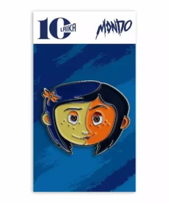 Tom Whalen Coraline Enamel Pin