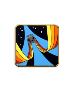 La Boca Back To The Future MondoVision Pin Badge