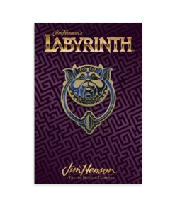DKNG Studios Labyrinth – Door Knocker (Left) Enamel Pin Enamel Pins