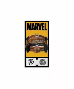 Tom Whalen Lockjaw Enamel Pin