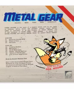 Konami Kukeiha Club Metal Gear – Original MSX2 Video Game Soundtrack 10" 8 Konami Kukeiha Club Metal Gear – Original MSX2 Video Game Soundtrack 10