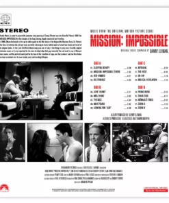 Danny Elfman Mission: Impossible – Music From The Original Motion Picture Score 2XLP