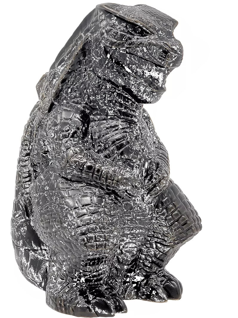 Mondo Tikis Godzilla Vs. Kong: Godzilla Tiki Mug - Matte Black 2 Mondo Tikis Godzilla Vs. Kong: Godzilla Tiki Mug - Matte Black
