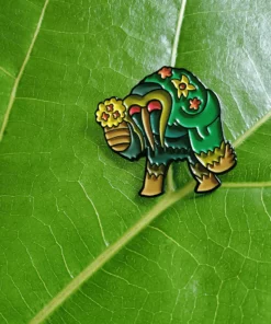 Dan Hipp Man-Thing Enamel Pin