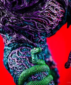 James Groman Man-Thing Designer Vinyl Figure - Psychedelic Variant
