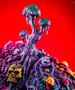 James Groman Man-Thing Designer Vinyl Figure - Psychedelic Variant