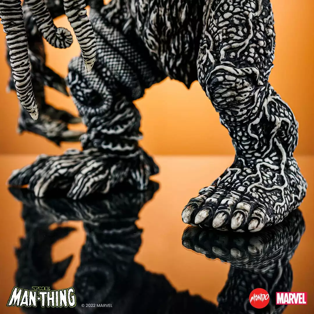 Mondo Man-Thing Designer Vinyl Figure - Pen & Ink Variant SDCC Exclusive 12 Mondo Man-Thing Designer Vinyl Figure - Pen & Ink Variant SDCC Exclusive