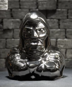 Mondo Doctor Doom Tiki Mug - Metal Face