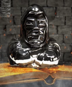 Mondo Doctor Doom Tiki Mug - Metal Face