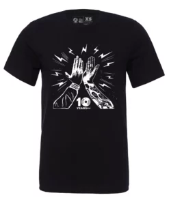 Eric Garza Mondo X Death Waltz Hi Five T-Shirt Apparel