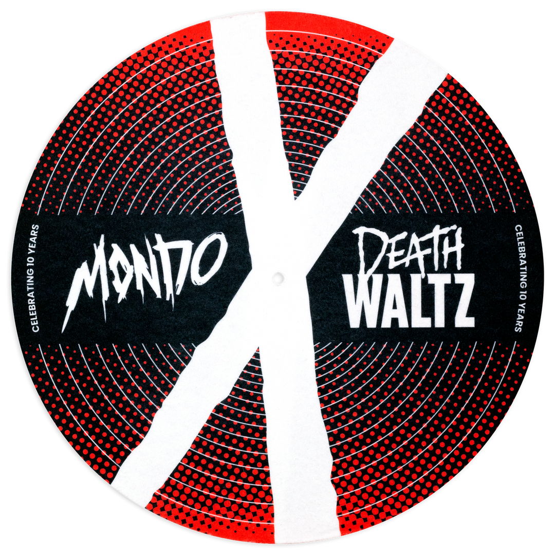 Death Waltz Recording Co. Music Mondo X Death Waltz 10th Anniversary Slip Mat 1 Death Waltz Recording Co. Music Mondo X Death Waltz 10th Anniversary Slip Mat