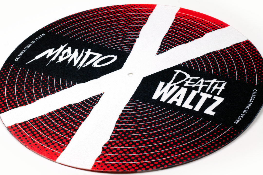 Death Waltz Recording Co. Music Mondo X Death Waltz 10th Anniversary Slip Mat 2 Death Waltz Recording Co. Music Mondo X Death Waltz 10th Anniversary Slip Mat