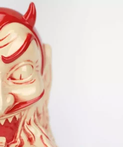 Doug P'Gosh Tikis Ol' Scratch Designer Series Tiki Mug - Red