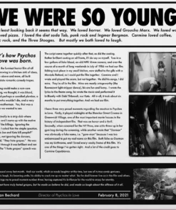 Carmine Capobianco Psychos In Love - Original Soundtrack LP Music