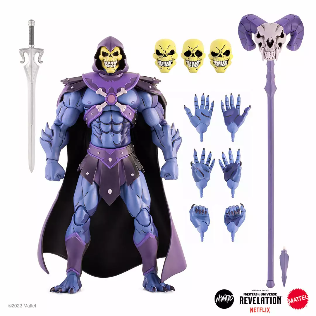 Mondo Masters Of The Universe Revelation - Skeletor 1/6 Scale Figure SDCC Exclusive 2 Mondo Masters Of The Universe Revelation - Skeletor 1/6 Scale Figure SDCC Exclusive