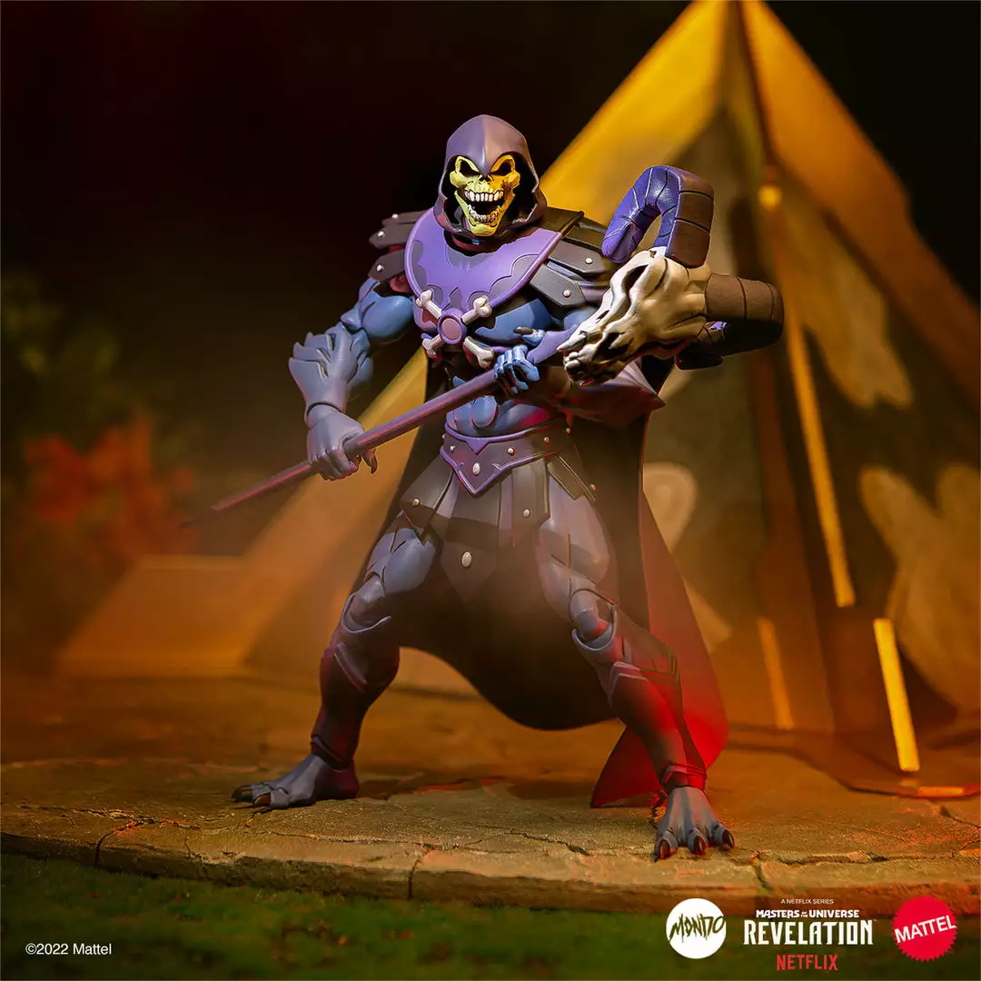 Mondo Masters Of The Universe Revelation - Skeletor 1/6 Scale Figure SDCC Exclusive 6 Mondo Masters Of The Universe Revelation - Skeletor 1/6 Scale Figure SDCC Exclusive