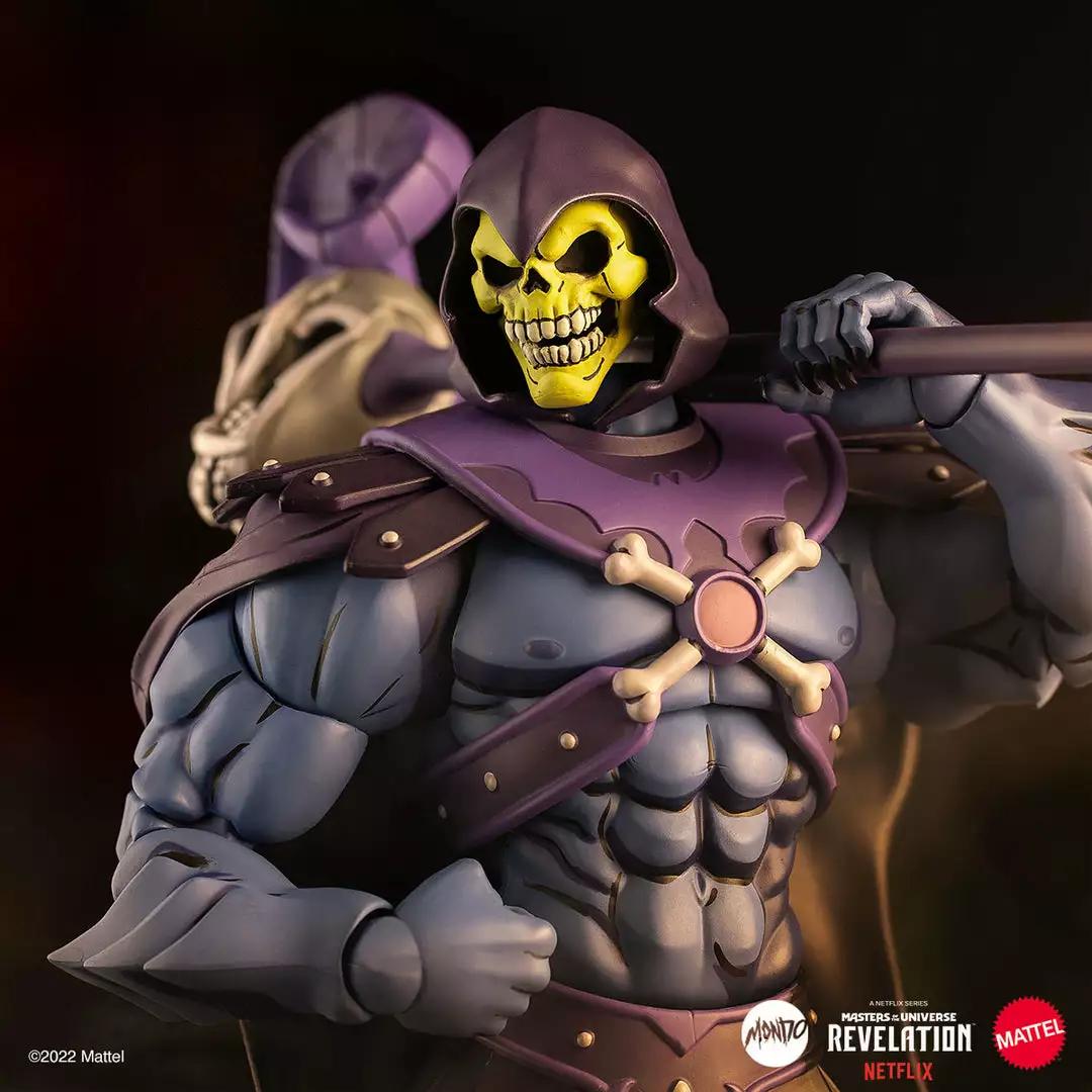 Mondo Masters Of The Universe Revelation - Skeletor 1/6 Scale Figure SDCC Exclusive 9 Mondo Masters Of The Universe Revelation - Skeletor 1/6 Scale Figure SDCC Exclusive