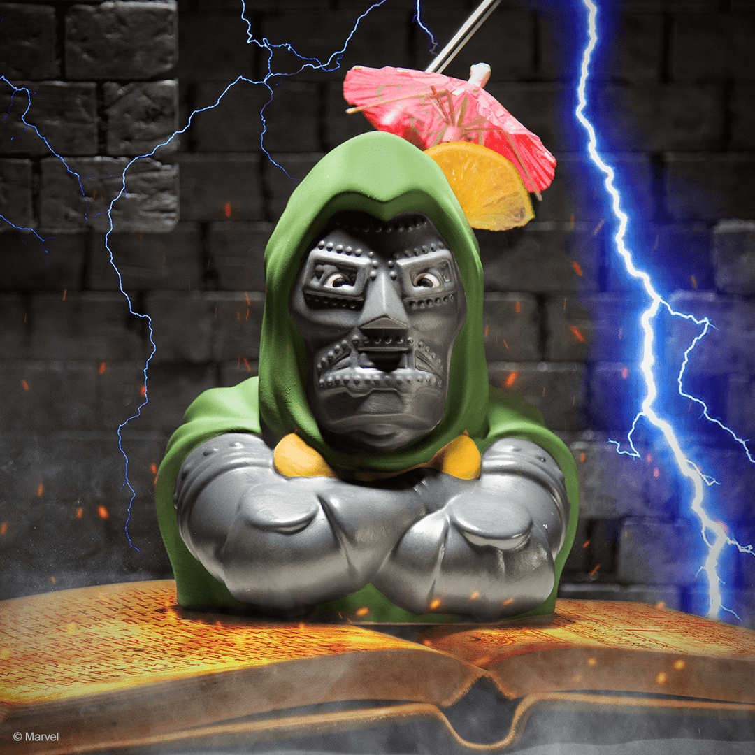 Mondo Tikis Doctor Doom Tiki Mug - Four Color 3 Mondo Tikis Doctor Doom Tiki Mug - Four Color