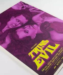 Timothy Pittides Twins Of Evil Poster