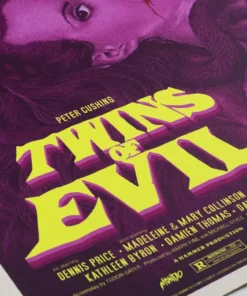 Timothy Pittides Twins Of Evil Poster