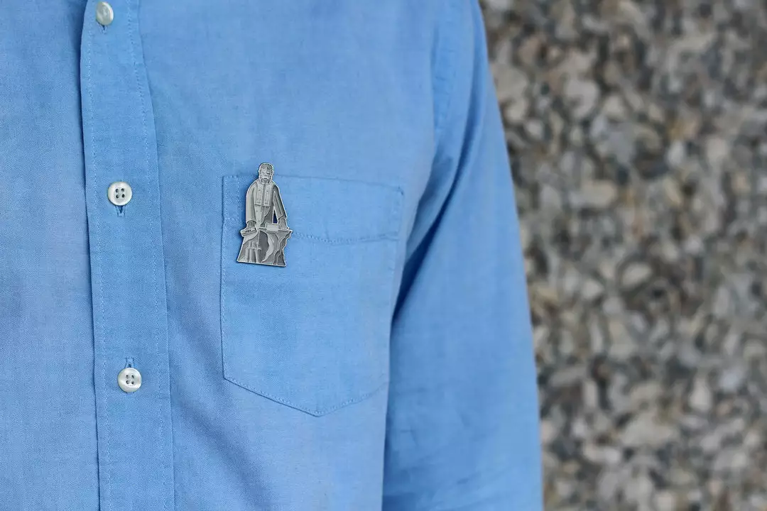 Tom Whalen The Lawgiver Enamel Pin 3 Tom Whalen The Lawgiver Enamel Pin